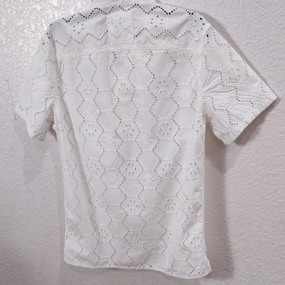 Hollister White Men's Shirt - Picture 11 of 16